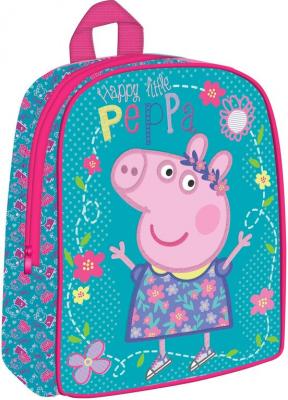 Дошкольный рюкзак РОСМЭН Peppa Pig "Умница" 32045 голубой