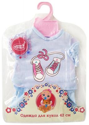 Одежда для куклы Mary Poppins 38-43см, футболка и шортики 452061