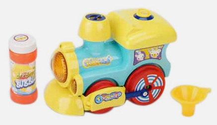 Мыльные пузыри 1Toy Мы-шарики мыльная машина, паровозик 60 мл разноцветный