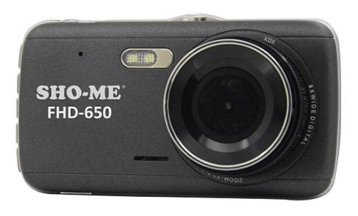 Видеорегистратор Sho-Me FHD-650 4" 1920x1080 120° G-сенсор USB microSD microSDHC