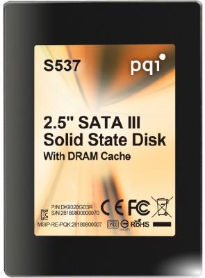Твердотельный накопитель SSD 2.5&quot; 120GB PQI Read 550Mb/s Write 450Mb/s SATAIII 6537-120GR10