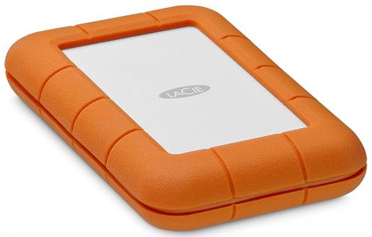 Внешний жесткий диск 2.5" Thunderbolt USB C 2Tb Lacie Rugged STFS2000800 оранжевый