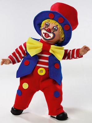 Кукла Arias Клоун 38.5 см мягкая
