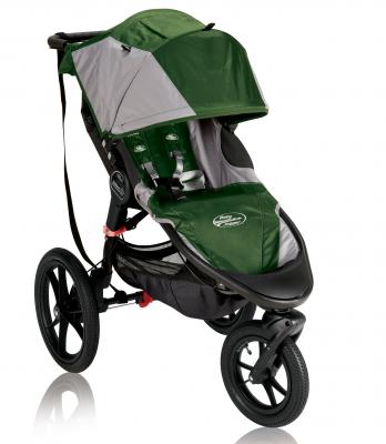 Прогулочная коляска Baby Jogger Summit X3 (зелено-серый)