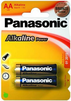 Батарейки Panasonic Alkaline Power LR6APB/2BP AA 2 шт