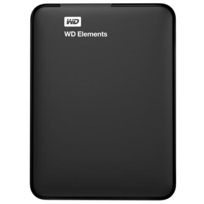Внешний жесткий диск 2.5" 1 Tb USB 3.0 Western Digital Elements Portable WDBUZG0010BBK-WESN черный