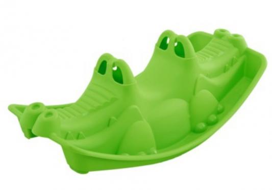 Качалка Paradiso Крокодил зеленый от 1 года пластик