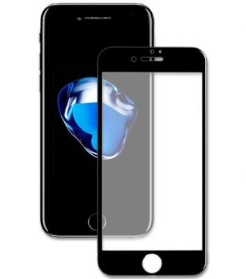 Защитное стекло 3D Perfeo PF-TG3DGG-IPH7-BLK для iPhone 7 0.2 мм Gorilla 0069 PF4857