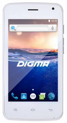 Смартфон Digma Q400 3G белый 4" 4 Гб Wi-Fi GPS 3G