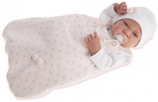 Кукла-младенец Munecas Antonio Juan "Кармела в розовом" 42 см