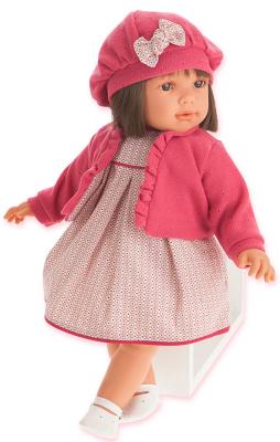 Кукла Munecas Antonio Juan "Аделина в красном" 55 см 1824R