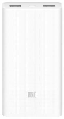 Портативное зарядное устройство Xiaomi Mi Power Bank 20000mAh белый VXN4180CN/VXN4150GL
