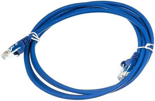 Патч-корд UTP 5E категории 1м синий CU PVC IRBIS IRB-U5E-1-BL медь 24AWG