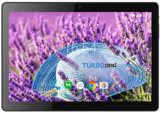 Планшетный компьютер "TurboPad 1015" черный 3G {10.1"1024х600,8Gb,1Gb,Wi-Fi,Bluetooth,3G,0.3x2Mpx,Android 6.0}