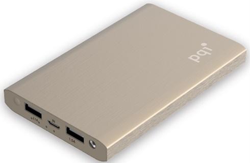 Портативное зарядное устройство PQI i-Power 10000V 10000 mAh золотистый 6PPU-12IR0001A