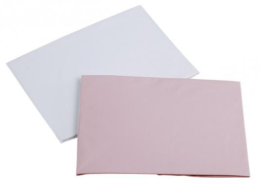 Набор простыней 120х60см 2шт Micuna Harmony Single и Harmony Plus (white/pink)