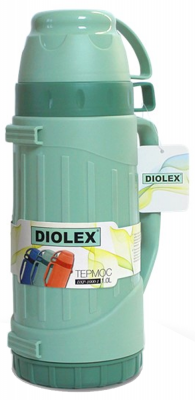 Термос Diolex DXP-1000-1-G 1л зеленый