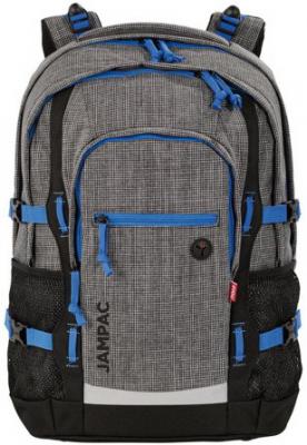 Рюкзак светоотражающие материалы 4YOU Jampac Серые пиксели 30 л серый голубой 115500-351