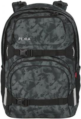 Рюкзак 4YOU Pekka Чёрный камуфляж 115600-320 33.5 л черный серый