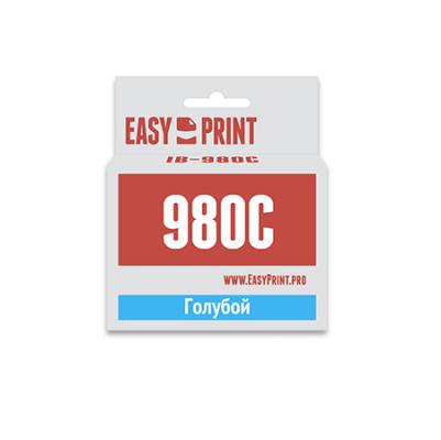 Картридж EasyPrint LC-1100C/980C для Brother DCP-145C/375CW/MFC-250C/990CW голубой IB-980C