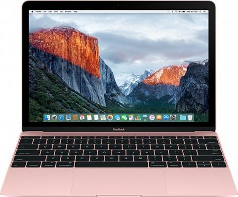 Ноутбук Apple MacBook 12" 2304x1440 Intel Core i7 512 Gb 16Gb Intel HD Graphics 615 розовый macOS Z0U40003P