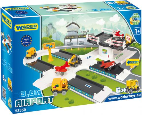 Игровой набор WADER Kid Cars 3D аэропорт 53350