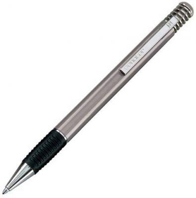 Шариковая ручка автоматическая Senator SOFT-SPRING 2067/СЕР синий черный
