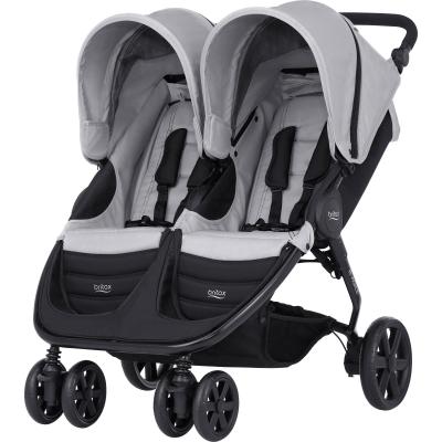 Прогулочная коляска для двоих детей Britax B-Agile Double (steel grey)