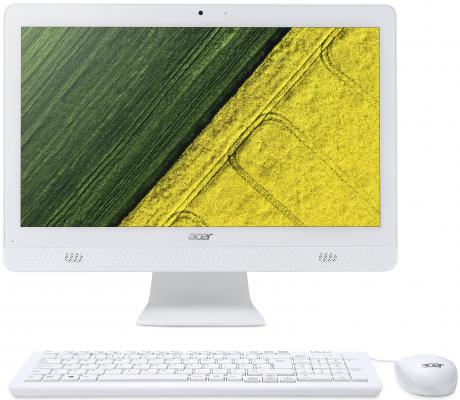 Моноблок 19.5" Acer Aspire C20-720 1600 x 900 Intel Celeron-J3060 4Gb 500 Gb Intel HD Graphics 400 DOS белый DQ.B6XER.006