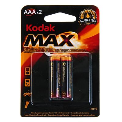 Батарейки KODAK Max LR03-2BL K3A-2 20/100/15400 LR03 2 шт