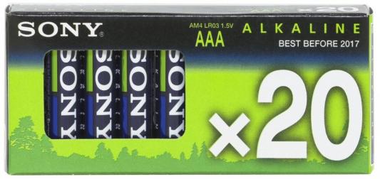 Батарейки SONY AM4-M20X LR03 20 шт 20/240/36000
