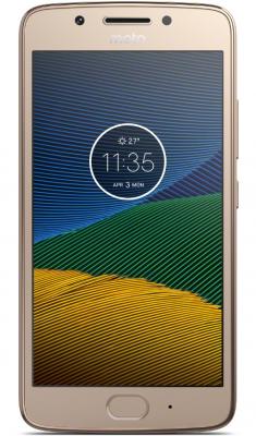 Смартфон Motorola G5S 32 Гб золотистый (PA7W0022RU)