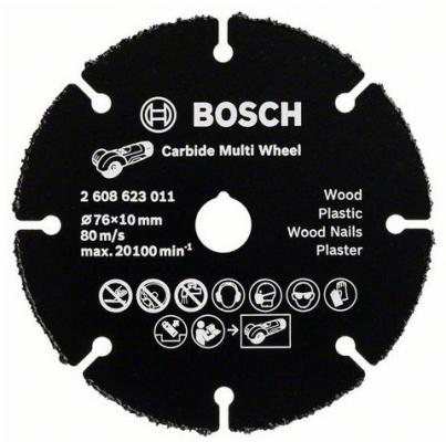 Отрезной круг Bosch 76мм для УШМ по дереву 2608623011