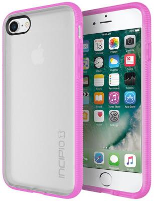 Чехол Incipio Octane для iPhone 7. Материал пластик. Цвет прозрачный/розовый.