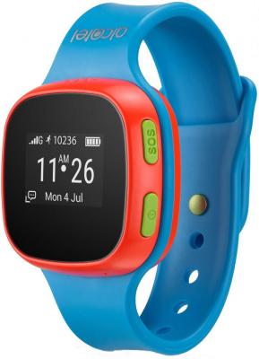 Смарт-часы Alcatel Move Time Track&amp;Talk SW10 красно-синий