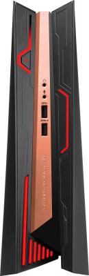 Неттоп ASUS ROG GR8 II-T114M Intel Core i7-7700 16Gb 1Tb + 256 SSD nVidia GeForce GTX 1060 3072 Мб DOS черный красный 90MS00X1-M01140