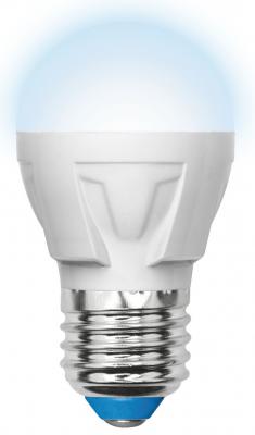Лампа светодиодная шар Uniel LED-G45 7W/NW/E27/FR PLP01WH E27 7W 4000K UL-00002418