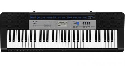 Синтезатор Casio CTK-1550 61 клавиша USB черный