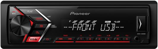 Автомагнитола Pioneer MVH-S100UB USB MP3 FM RDS 1DIN 4x50Вт черный