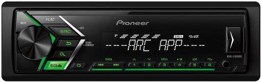 Автомагнитола Pioneer MVH-S100UBG USB MP3 FM RDS 1DIN 4x50Вт черный
