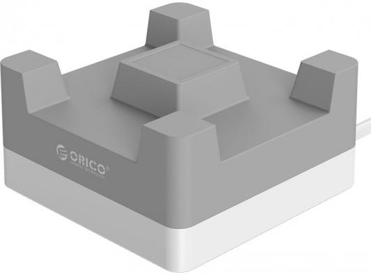 Сетевое зарядное устройство Orico CHA-4U-EU-GY 4 x USB 2.4А серый