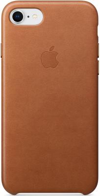 Накладка Apple "Leather Case" для iPhone 8 iPhone 7 коричневый MQH72ZM/A