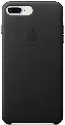 Накладка Apple "Leather Case" для iPhone 7 Plus iPhone 8 Plus чёрный MQHM2ZM/A