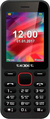 teXet TM-215 черный Мобильный телефон