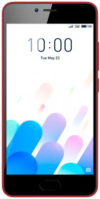 Смартфон Meizu M5c красный 5&quot; 16 Гб LTE Wi-Fi GPS 3G