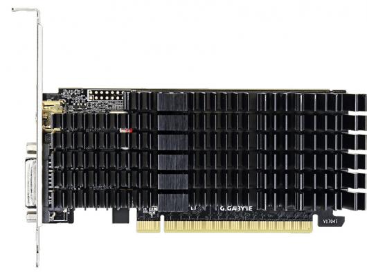 Видеокарта GigaByte GeForce GT 710 GV-N710D5SL-2GL PCI-E 2048Mb GDDR5 64 Bit Retail (GV-N710D5SL-2GL)