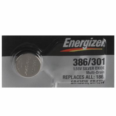 Батарейка Energizer Silver Oxide 386/301 SR43 1 шт 635707