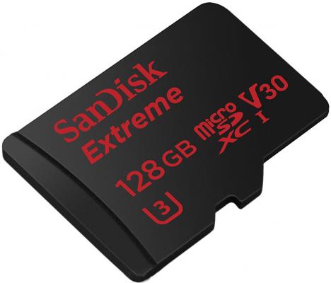 Карта памяти Micro SDXC 128Gb Class 10 Sandisk SDSQXAF-128G-GN6MA