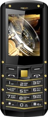 Мобильный телефон Texet TM-520R черный жёлтый