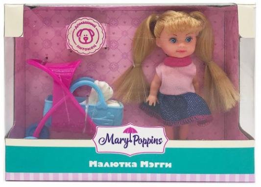 Кукла Mary Poppins "Малютка Мегги" - Прогулка с питомцем 9 см
